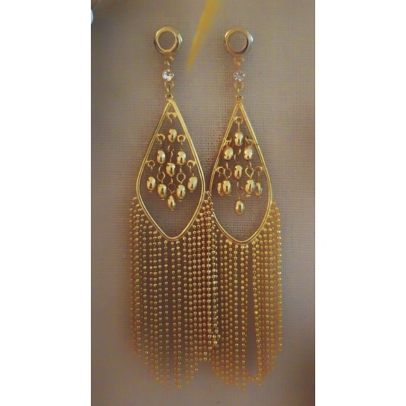 Jewelry - Gold Long Earrings